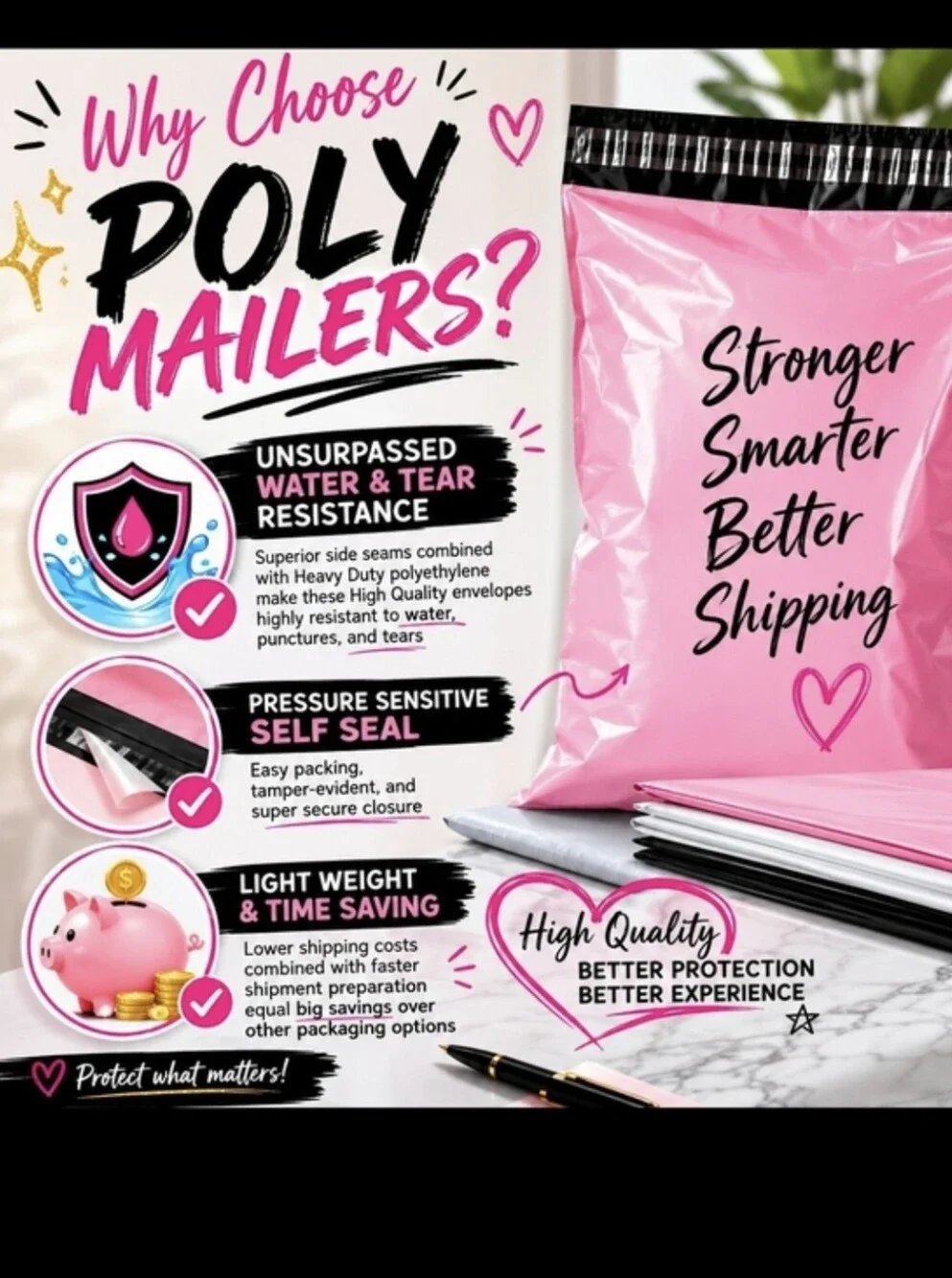 Poly Mailer SET 20 - 12x15.5 + 60 - Stickers Gingerbread House Christmas Holiday
